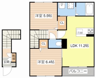 シャーメゾン　ヴィオレッタの物件間取画像